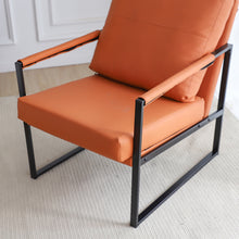 Load image into Gallery viewer, FRENTEZ Metal Furniture Frame Upholstered Comfortable Armchair Single Sofa Couch
