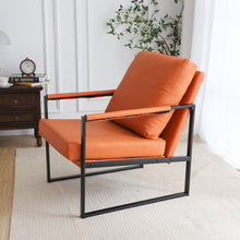 Load image into Gallery viewer, FRENTEZ Metal Furniture Frame Upholstered Comfortable Armchair Single Sofa Couch
