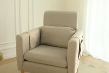 Load image into Gallery viewer, FRENTEZ Accent Chair with Position Adjustment，Armchair with Ottoman Set for Living Room，Bedroom and Office
